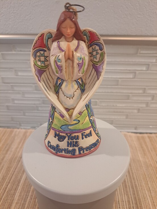 Jim Shore Other - Jim Shore Angel May You Feel His Comforting Presence Heartwood Creek Ornament